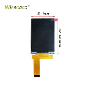 Wisecoco Custom Screen Size Interface 480*800 Touch Optional 3.5 Inch Tft Lcd Display