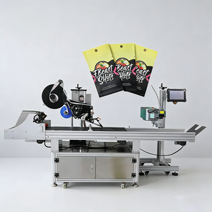 Línea de Producción Todo en Uno con Marcado Láser UV y Etiquetado Automático para Codificación de Fecha en Paquetes Pequeños de Alimentos, Máquina Integrada OEM - Product Image 1