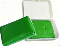 Barre d'argile magique pour le detailing automobile, personnalisée, bleue, orange, blanche, rouge, grise, verte, violette, 100g, élimination concentrée des taches, en boîte