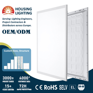 UGR Slim <strong>LED</strong> <strong>Panel</strong> <strong>Light</strong> 40W/30W 6500K <strong>2x4</strong> 300x300 120x60 1200x600 ROHS Certified Hospital &amp; School Ceiling <strong>Light</strong> - Product Image 1