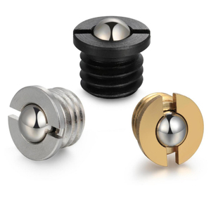 Mặt bích bóng mũi mùa xuân tải pit tông pins Brass M5/6/8/10/12/16 Chất lượng cao có thể điều chỉnh lực lượng ốc vít khác - Product Image 1