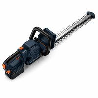 Taille-haie ODM/OEM Haute Puissance, Outil de Jardin Domestique, Lame en Acier Inoxydable de 15 cm de Diamètre, Manche en Plastique Droitier de 55 cm pour