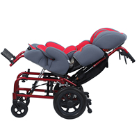Poussette Buggy en fauteuil roulant avec siège inclinable et inclinable pour bébé avec dossier haut réglable