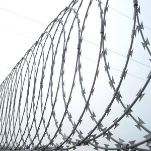 Cinta de seguridad de alambre <span class=keywords><strong>concertina</strong></span> tipo rasuradora, antirrobo, para <span class=keywords><strong>defensa</strong></span> perimetral de grandes áreas y uso general. - Product Image 1