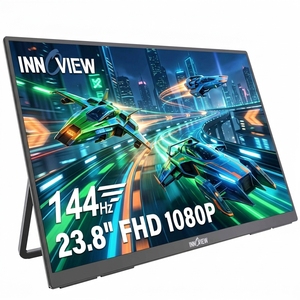 Moniteur externe ultra-fin de 23,8 pouces, 1920x1080, 144 Hz, synchronisation adaptative, luminosité de 250 nits pour les jeux compétitifs - Product Image 1