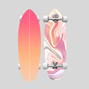 Oferta Especial: Patineta <span class=keywords><strong>Surf</strong></span> <span class=keywords><strong>Skate</strong></span> con Excelente Control y Estabilidad, Fabricada con Aleación de Aluminio S5, Ruedas Ultra Silenciosas y Resistentes al Desgaste - Product Image 1