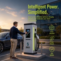CHESU 60Kw 120kw 150KW 180KW Chargeur rapide DC pour véhicules électriques, station de recharge commerciale pour véhicules électriques avec RFID 4G pour la recharge publique
