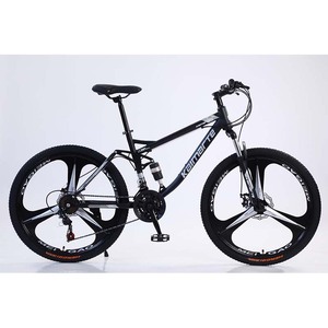 Vélo de montagne à <span class=keywords><strong>double</strong></span> suspension 24/26 pouces, <span class=keywords><strong>double</strong></span> amortisseur à ressort, confortable, décontracté, tout-terrain - Product Image 5