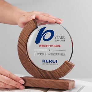 Bán buôn trống pha lê <span class=keywords><strong>Trophy</strong></span> bằng gỗ giải thưởng tùy chỉnh danh hiệu đặt hàng số lượng lớn cho các sự kiện của công ty - Product Image 5