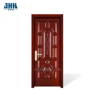 JHK-018 cerise texture fini placage porte portes intérieures pour maisons porte en gros bonne qualité usine chinoise