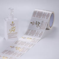 Nouvelle conception, étiquettes de logo en estampage à chaud, étiquettes en papier kraft, autocollants en feuille d'or, impression d'autocollants personnalisés, personnalisation en gros