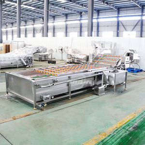 Lavadora <span class=keywords><strong>de</strong></span> Verduras y Frutas <span class=keywords><strong>de</strong></span> Acero Inoxidable 304 con Ozono para Aguacates, Repollo, Zanahorias y Lechuga - Product Image 1