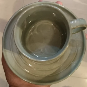Ensemble tasse et soucoupe en céramique, vaisselle élégante pour le thé, le café, pour la maison, la cuisine, le café, le restaurant, l'hôtel et l'hôtellerie - Product Image 1