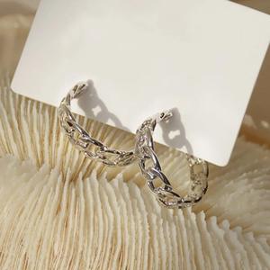 Anillos de Cadena Modernos, Chapados en Oro de 18K, Aleación, Joyería Unisex de Moda, Uso Diario, Regalo para Mujeres y Hombres - Product Image 5