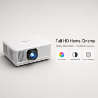 Projecteur Optoma HD15 Full HD 3D 1920x1080, DLP 0.47 DMD, 25000:1, 1.4a, Lampe 15000 heures, Home Cinéma