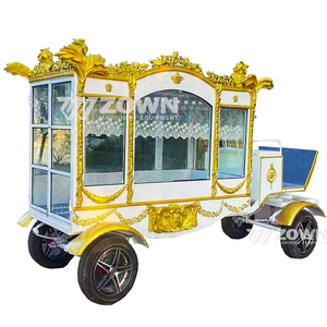 Carroza Fúnebre Eléctrica Clásica, Vehículo Eléctrico y de Caballos para Funerales, Carroza Fúnebre Más Vendida - Product Image 1