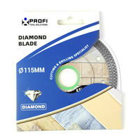 Lame de scie circulaire professionnelle OEM de 4,5 pouces, lames de coupe diamantées pour carreaux, lame de scie pour céramique