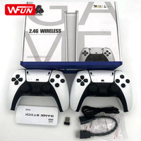 Mando de Juego Inalámbrico Dual 2.4g Retro M15 con Salida HD 4k 60fps Compatible con PS1/FC/GBA/MAME 20000 Juegos