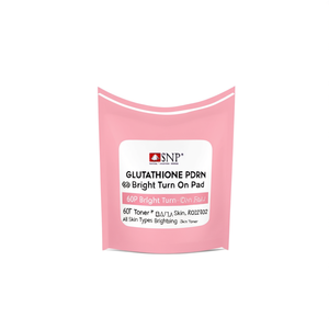 SNP กลูตาไธโอน PDRN ไบรท์ เทิร์น ออน แพด 60 แผ่น โทนเนอร์แพด สำหรับทุกสภาพผิว ช่วยให้ผิวกระจ่างใส - Product Image 2