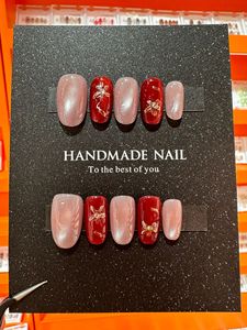 Black Cat-eye Flower 10PCs <span class=keywords><strong>Uñas</strong></span> acrílicas hechas a mano Venta al por mayor <span class=keywords><strong>Uñas</strong></span> postizas Diseñador <span class=keywords><strong>de</strong></span> estilo francés Prensa en las <span class=keywords><strong>uñas</strong></span> - Product Image 6