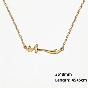 Collana con Pendente Spada Zulfiqar, Gioiello Islamico Spirituale in Acciaio Inossidabile, Simbolo di Forza e Fede, Regalo - Product Image 6