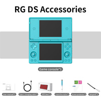 Console de jeu portable Anbernic RG DS, double écran rabattable de 4 pouces, système Android 14, batterie 4000 mAh, lecteur de jeux vidéo rétro Anbernic AI