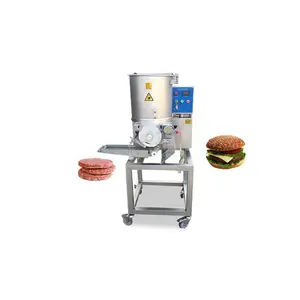Industrial burger maker 6 frozen beef patties making machine burger king machinery