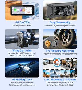 Carplay Moto 2000 nits xe máy màn hình và <span class=keywords><strong>GPS</strong></span> đổ MOTOS hệ thống định vị xe máy <span class=keywords><strong>GPS</strong></span> Navigator cho xe đạp - Product Image 6