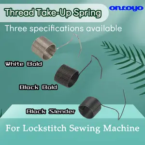 thread take-up spring yellow black for computer lockstitch sewing machine