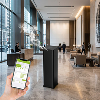 Diffuseur d'huiles essentielles intelligent, diffuseur d'arômes sans eau pour hôtel