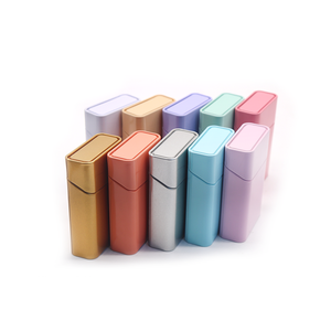 Biểu Tượng Tùy Chỉnh Có Thể Tái Chế Kim Loại Thuốc Lá 20-Count Gói Hộp Thiếc Trẻ Em Kháng <span class=keywords><strong>Tin</strong></span> Trường Hợp Với Bản Lề Nắp Cho Pre-Cán Thuốc Lá - Product Image 5