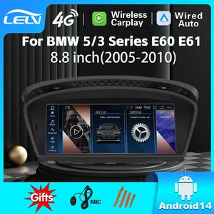 BM 5 Series 2005-2010 E60 E61 Kompatibel 8,8 Zoll Android Autoradio MP5 Dashboard montiert 1 Jahr USB CarPlay 2GB/4GB/6GB Optionen - Product Image 6
