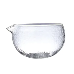 Matcha Glass Cup Borosilicate Glass Matcha Bowl Japanese Style Matcha Transparent Glass