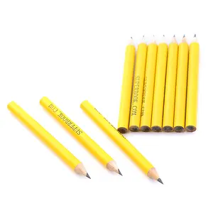 Fornitore di matite da Golf personalizzate Mini mezze matite alla rinfusa a buon mercato