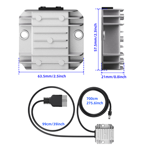 Cable de alimentación de alta resistencia Conector Starlink Mini DC Power <span class=keywords><strong>Plug</strong></span> Step <span class=keywords><strong>Up</strong></span> Converter impermeable 12V24V a 30V DC Converter <span class=keywords><strong>Plug</strong></span> - Product Image 2