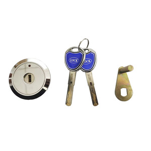 Serrure mécanique LS-632 : Serrure mécanique Master <span class=keywords><strong>Lock</strong></span> pour coffre-fort/valise/armoire à dossiers, serrure à clé simple, possibilité de personnaliser le logo - Product Image 3