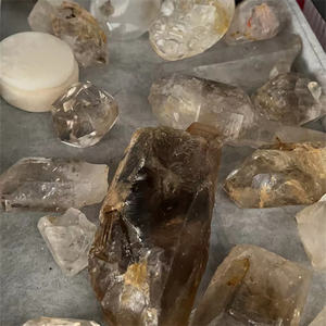 卸売 原石鉱物標本 高品質宝石 天然未加工 水入り水晶 装飾用 - Product Image 6