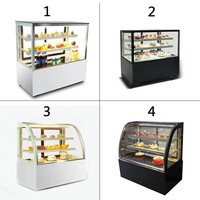 Bar chocolat pâtisserie dessert gâteau vitrine affichage petit mini refroidisseur refroidisseur réfrigérateur réfrigérateur pour restaurant cafés pub