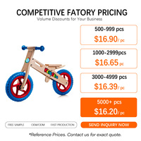 Vélo d'équilibre durable sans pédales pour tout-petits 3+ ans, garçons et filles, jouet de sport d'extérieur, OEM ODM, logo personnalisé ANNA BECK