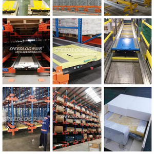 Maxrac CE AS4084 pallet giá sử dụng tự động đưa đón giỏ hàng trên ổ đĩa trong ổ đĩa thông qua lưu trữ giá cho lạnh lưu trữ giá - Product Image 1