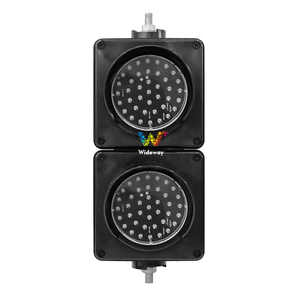 Nouveau produit 4 pouces aire de jeux parc d'attractions école de conduite enfants Smart Intelligent Toy Mini 100mm LED feu de signalisation à vendre - Product Image 3