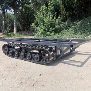 แชสซีแบบรางยาง รถบรรทุกสวนผลไม้ หุ่นยนต์ตีนตะขาบ CRLGY-180 รับน้ำหนักได้ 600 กิโลกรัม - Product Image 4