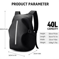 Sac à dos de sport multifonctionnel pour casque, respirant, ultra-léger, imperméable, grande capacité, polyester, toutes saisons, sports de plein air