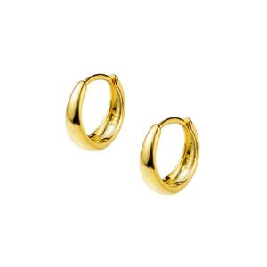 Oferta de Fábrica: Pendientes de Aro Modernos con Circonitas para Boda, Plata de Ley 925 con Baño de Rodio para Mujer - Product Image 2