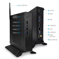 Solusi Hemat Biaya i3/i5/i7 Generasi ke-6-8 Mini PC Bisnis DDR3 NVMe dan SATA Win 7/10 Komputer Kecil PC Realtek RTL8111