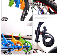 Antivol portable pour VTT, vélo, trottinette électrique, moto – Câble de sécurité en acier fixe