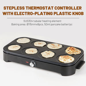 <span class=keywords><strong>Crêpière</strong></span> <span class=keywords><strong>Électrique</strong></span> Reach avec Contrôle de Température <span class=keywords><strong>1500W</strong></span> - Product Image 6