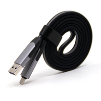 Câble de charge rapide USB PD 3A 60W 6-en-1 de conception nouvelle, type C pour iPhone Samsung, accessoires, ensembles cadeaux