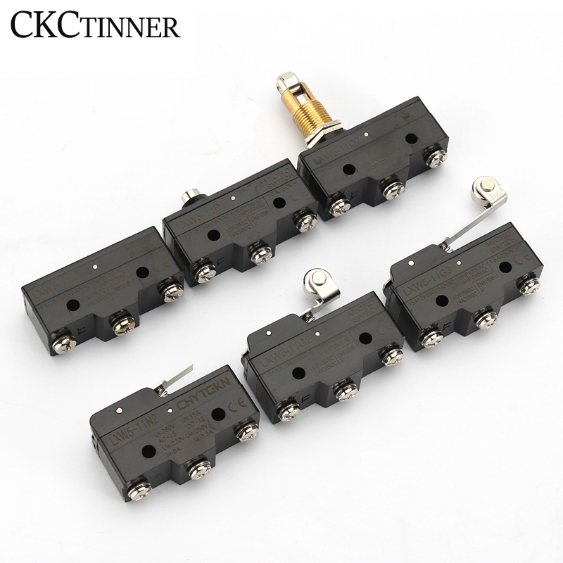 Переключатель ограничительного хода, Мгновенный кнопочный переключатель, LXW5-11Q1 11Q2 11D 11M 11N1 N2 11G 125V AC