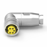Connecteurs de Tuyau à Raccord Rapide Nian-Yeong Industrial Taiwan Assembly 90 à Visser 7/8" pour Capteur de Puissance, Étanche IP67, 20A 250V